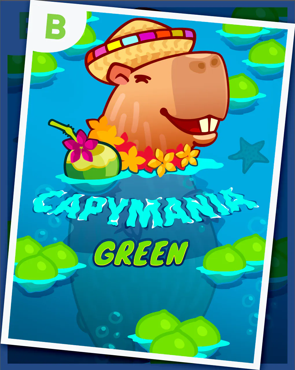 Capymania Green - ZENPLAY77