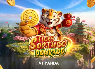 Tigre Sortudo Dourado - ZENPLAY77
