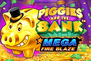 Playtech : Mega Fire Blaze: Piggies and the Bank™ - ZENPLAY77