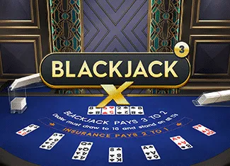 Blackjack X 3 - Azure - ZENPLAY77