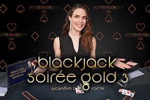 Blackjack Soirée Gold 3 - ZENPLAY77